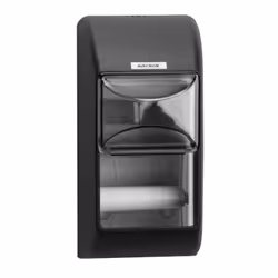 Katrin 104452, Dérouleur papier toilette, Noir, Plastique, 145 mm, 145 mm, 300 mm