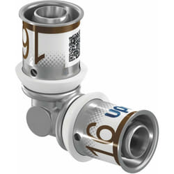 Coude 90° multicouche S-Press Plus 16-16 - - Court Uponor