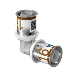 Coude pour tube multicouche S-Press plus 90° à sertir ppsu 32-32 Uponor