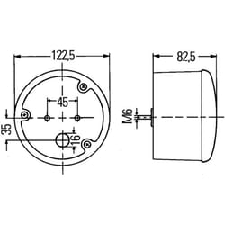 Feu clignotant HELLA 2BA 344 169-027