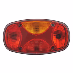 HELLA 2VB 343 640-011 Feu arrière gauche multicolore sans ampoules