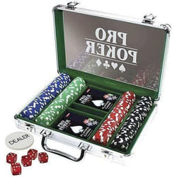 Mallette de poker ProPoker 200 jetons - TACTIC - 115g - Mixte - A partir de 11 ans