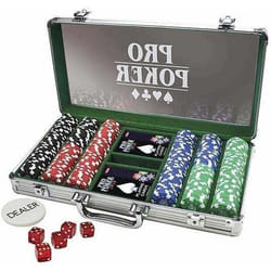 Tactic Pro Poker Set Case 300 chips Jeu de poker