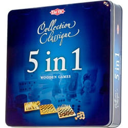 Tactic Classic Collection 5 in 1 Jeux En Bois