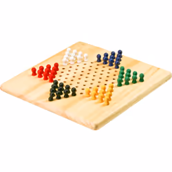 Tactic Dames Chinoises en bois, Jeu de société, Stratégie, 7 an(s), Jeu familial