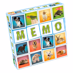Tactic Pets Memo, Jeu de cartes, Assortiments, 3 an(s)