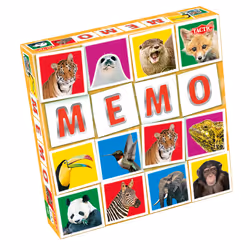 Tactic Wildlife Memo, Jeu de cartes, Assortiments, 3 an(s)