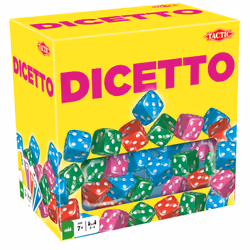 Tactic Dicetto, Jeu de cartes, Jeu de chance, 7 an(s), Jeu familial