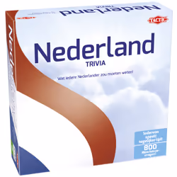 Tactic Nederland Trivia, Jeu de société, Trivia, 12 an(s), 45 min