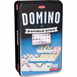 Tactic Domino Double 9, Petite enfance, Garçon/Fille, 5 an(s), 99 an(s), 47 mm, 115 mm