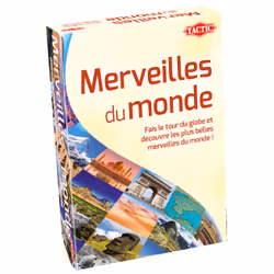 Tactic Wonders of the World, Jeu de cartes, Voyage/aventure, 8 an(s), 20 min