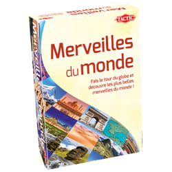 Tactic Wonders of the World 20 min Jeu de cartes Voyage/aventure