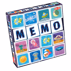 Tactic Memo Space, Jeu de cartes, Assortiments, 3 an(s), 10 min