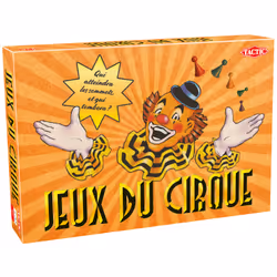 Tactic Nostalgy Game Snakes & Ladders / Circus game, Jeu de société, Famille, 4 an(s), 20 min
