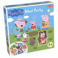 Tactic Peppa Pig Mud Party, Jeu de cartes, Jeu de chance, 3 an(s), 20 min
