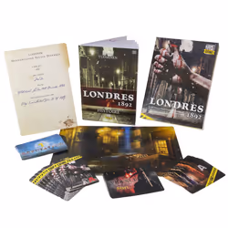 Tactic Gamestorm Crime Scene London 1892 120 min Jeu de société Détective