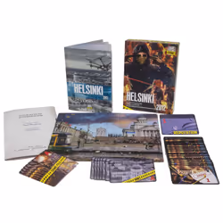 Tactic Crime Scene Helsinki Jeu de cartes Trivia