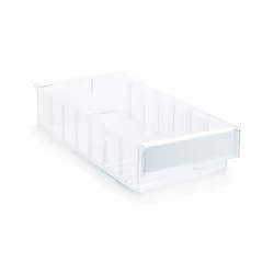 Treston 4020-1, Transparent, Polystyrène, 186 mm, 400 mm, 82 mm