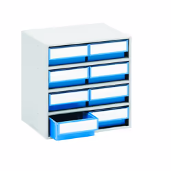 Treston 0830-6, Bleu, Acier, 400 mm, 300 mm, 395 mm