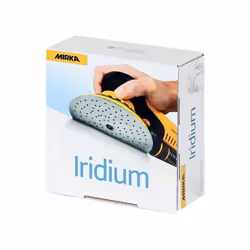 Mirka Iridium Ø 125 mm 89 trous est un abrasif papier haute qualité, destiné à un ponçage universel. Optimisé pour une action ...