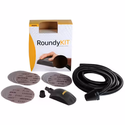 Description générale Le kit cale manuelle ROUNDY de Mirka est conçu pour un ponçage précis et efficace. Avec un diamètre de 1 ...