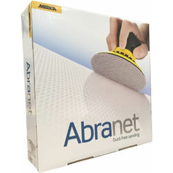 Boîte 25 disques abrasifs auto-agrippants Abranet ø 225 mm Mirka Grain: 240