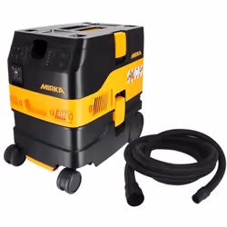 Aspirateur MIRKA DEXOS 1217 M AFC - Panneau de commande intuitif rétroéclairé pour faciliter la sélection du niveau de puissa ...