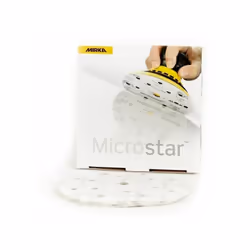 Disques abrasifs Microstar MIRKA 15 trous Ø 150 mm. Produit reposant sur un film abrasif universel, conçu pour le matage et l ...