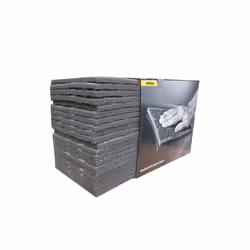 Un produit abrasif souple en fibres en trois dimensions qui est facile à utiliser sur des surfaces profilées et produit une e ...