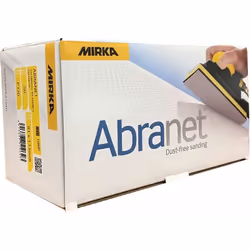 Coupes abrasives auto-grippantes Abranet 81 X 133 mm MIRKA Premier support multifonctions de ponçage net, l'Abranet associe d ...