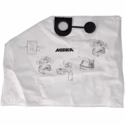 Sac à poussière en polaire pour Dexos 1217 - Lot de 5 - MIRKA - MIX1215171 - - Produit expédié depuis notre plateforme située ...