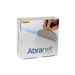 Boîte 50 disques abrasifs auto-agrippants Abranet ø 200 mm Mirka Grain: 80