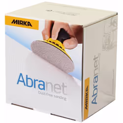 Premier support multifonctions de la gamme Net, les disques Abranet Ø 125 mm conviennent particulièrement au ponçage du masti ...