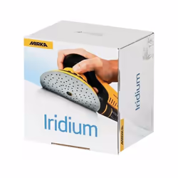 Mirka Iridium Ø 150 mm 121 trous est un abrasif papier haute qualité, destiné à un ponçage universel. Optimisé pour une actio ...