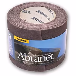 Rouleau de ponçage Mirka Abranet 545BI001253R; 75mmx10m; P240