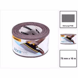 Rouleau de ponçage Mirka Abranet 545BI001183R; 75x10 m; P180
