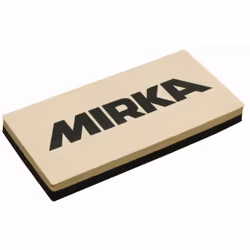 Les défauts réparent le bloc de ponçage pour la fixation d'un disque de ponçage autoadhésif Mirka; 125x60x12 mm Code EAN : 64 ...