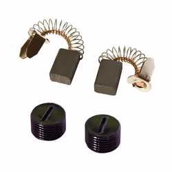 Brosses de carbone Mirka 8394027611; 2 pcs. + casquettes