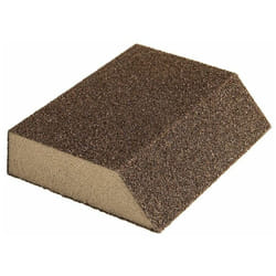 Eponge de ponçage Mirka 4 faces abrasives - 125 x 85 x 25 mm