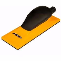 Cale aspirante Mirka 70 x 198 mm auto-agrippante 22 trous jaune (8391500111) De forme ergonomique, cette cale de ponçage jaun ...
