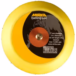 Tampon d'interface de protection Mirka 8294791311; 77 mm; moyennement dur