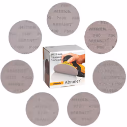 Abranet est un abrasif exceptionnel aux propriétés uniques. Grâce à sa conception innovante en maille, il a révolutionné le m ...