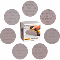 Abranet est un abrasif exceptionnel aux propriétés uniques. Grâce à sa conception innovante en maille, il a révolutionné le m ...
