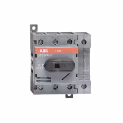 ABB OT63F4N2, Interrupteur à bouton, 4P, Avec fil, Gris, IP20, 1,5 - 35 mm²