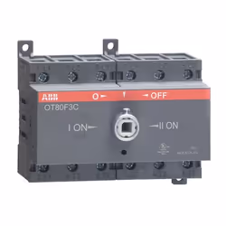ABB OT80F3C, Gris, 105 mm, 92 mm, 85 mm, 640 g, 102 mm