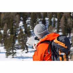 Suunto MC-2 NH USGS Mirror Boussole de navigation magnétique Plastique Noir, Transparent