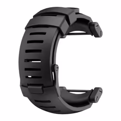 Suunto SS018816000, Bande, Smartwatch, Noir, Suunto, Silicone, Noir