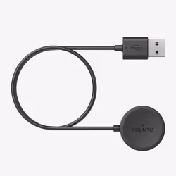 Suunto SS050839000 accessoire intelligent à porter sur soi Câble de chargement Noir