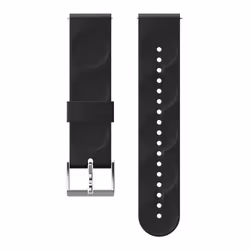 Suunto SS050057000, Bande, Montre de sport, Noir, Suunto, Silicone, 20 mm