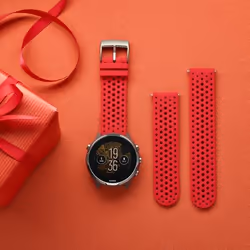 Suunto Athletic 1 Bande Rouge Silicone - Vue supplémentaire 3